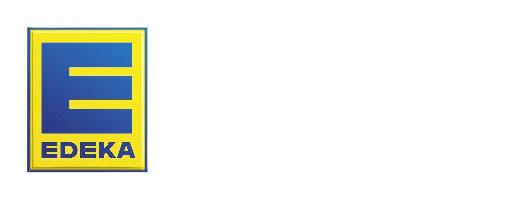 Logo Edeka Bauer white