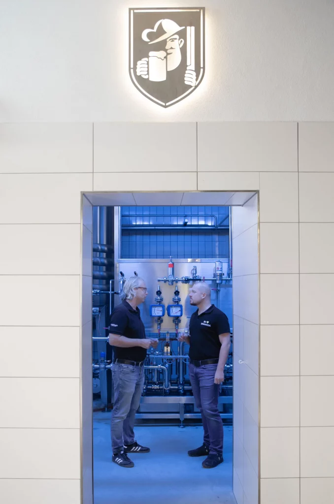 Dinkelaker und Bauer bei Schönbuch Braumanufaktur